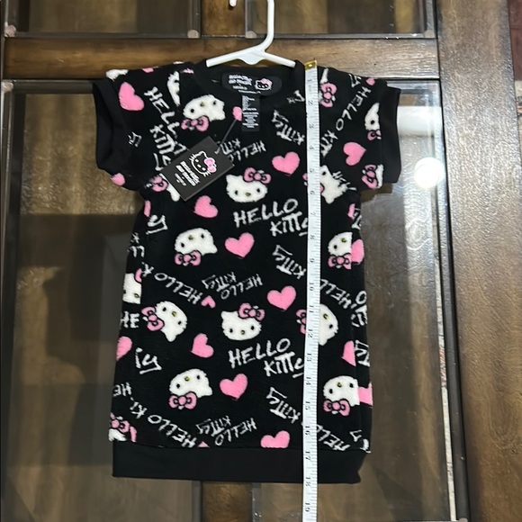 Hello Kitty Black and Pink Short Sleeve Tee for Small Pets - Picture 9 of 10
